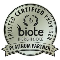 biote certification official platinum partner seal